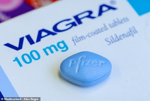 Taking Viagra (pictured here) with a high-fat meal can lead to an hour delay, Dr Hasan warned.
